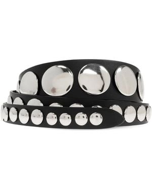 IRO Studded Leather Belt - Black