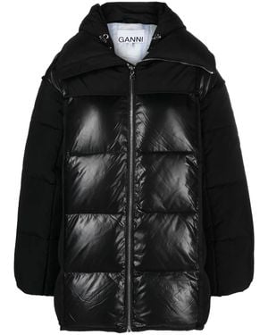 Ganni Oversize Fit Jacket - Black