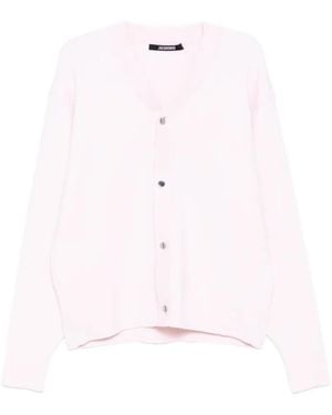 Jacquemus Cardigan Doppio - Pink