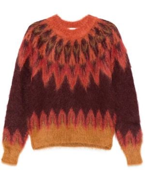 Isabel Marant Maglione A Fantasia - Rosso
