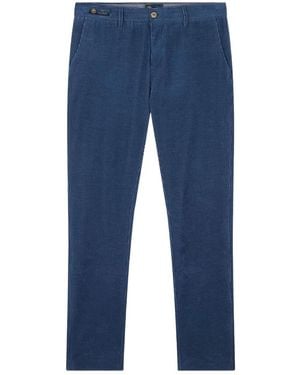 Paul & Shark Hose aus Samtcord - Blau