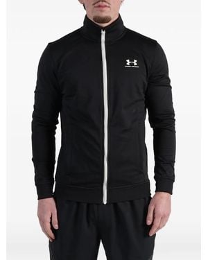 Under Armour Sportjacke Mit Logo-Print - Schwarz