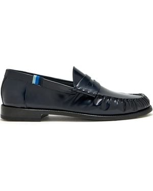 Blu Scarpa Penny-Bar Loafers - Blue