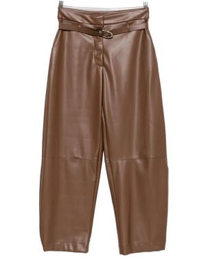 Imperial Belted Pants - Brown