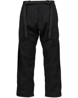ACRONYM P63 Double-Pleated Wide-Leg Pants - Black