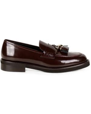 Luca Grossi Mocasines Con Detalle De Borla - Marrón