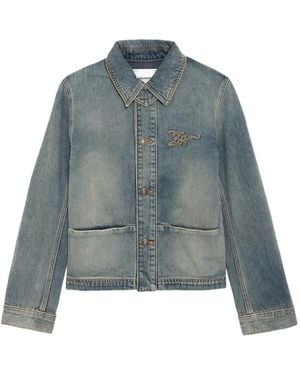 Zadig & Voltaire Lessa Denim Jacket - Blue