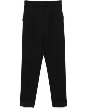 Dolce & Gabbana Wool Trousers - Black