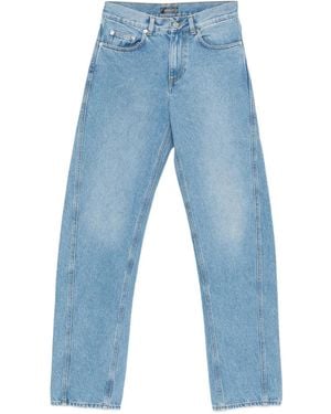 Mugler Straight-Leg Jeans - Blue