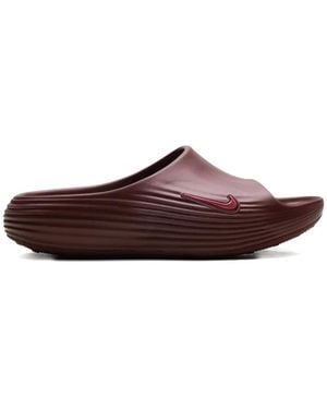 Nike Reactx Rejuven8 "Team" Slides - Brown