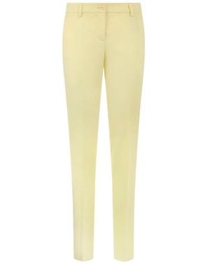 Philipp Plein Pressed-Crease Trousers - Yellow