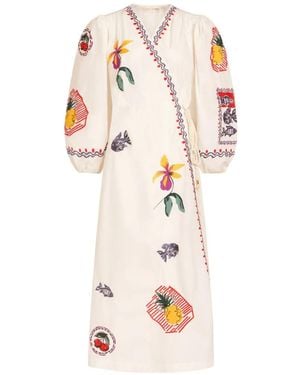 Marie Oliver Abito Lungo Everette - Bianco