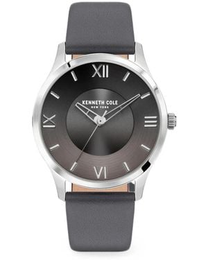 Kenneth Cole Roman Numerals 34Mm Watch - Grey