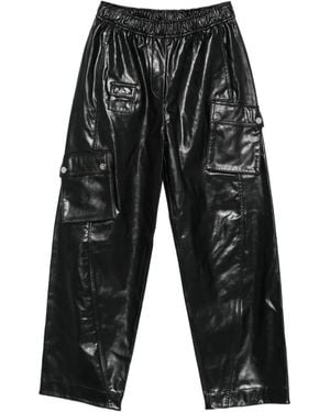 Ganni Cargo Trousers - Grey