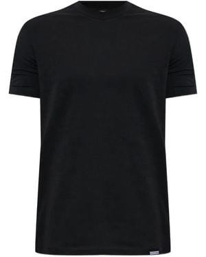 DSquared² Dominate Your Sport Round-Neck T-Shirt - Black