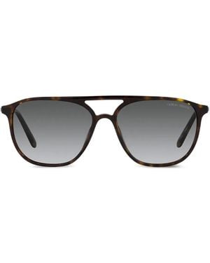 Giorgio Armani Pilot-Frame Sunglasses - Brown