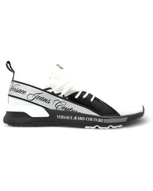 Versace Jeans Couture Sports Shoes With Printed Logo - White