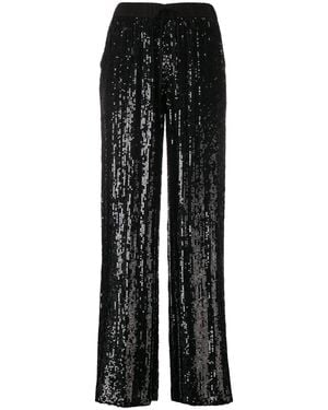 P.A.R.O.S.H. Sequin Pants - Black