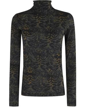 Ulla Johnson Roll-Neck Top - Black