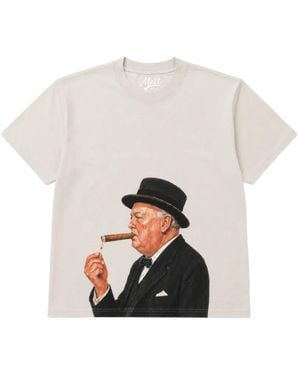 Melt Graphic-Print T-Shirt - White