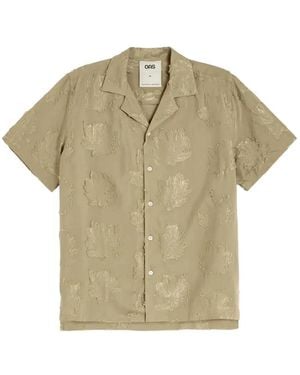 Oas Palmoza Rocco Button-Down Shirt - Natural