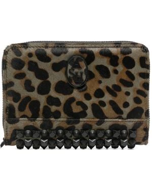 Ash Cartera Con Estampado De Leopardo - Negro