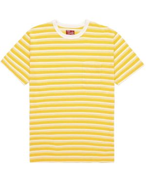 Fortela Yakut Striped T-Shirt - Yellow