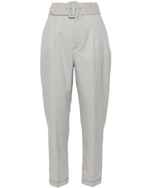 Marni Belted Tailored Trousers - Grey