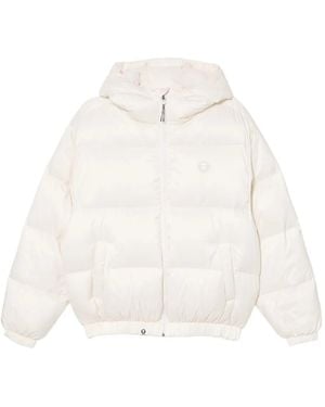 Aape By A Bathing Ape Logo-Patched Jacket - White