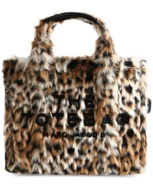 Marc Jacobs Leopard-Print Tote Bag - Black