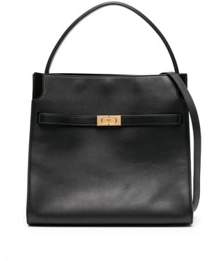 Tory Burch Lee Radziwill ハンドバッグ - ブラック