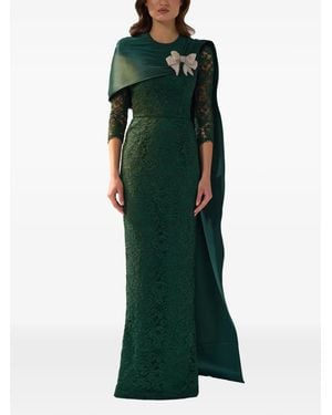 SILK LOVE & LACE Abito Da Sera Malvina - Verde
