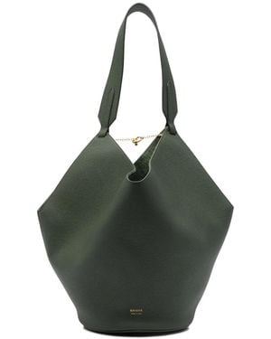 KHAITE Lotus ハンドバッグ S - グリーン