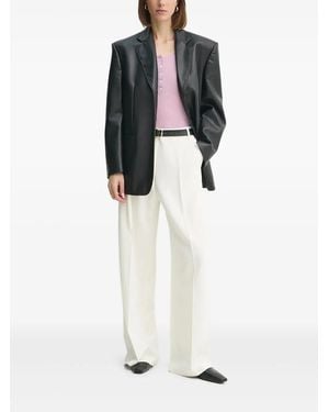 Herskind Top A Maniche Corte - Bianco