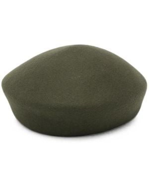 LAVI COUTURE Amelia Felt Beret - Green