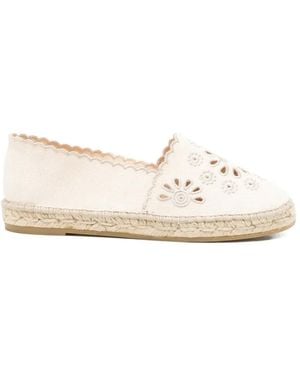 MC2 Saint Barth Broderie-Anglaise Espadrilles - Natural
