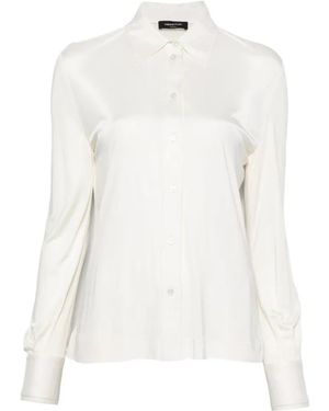 Fabiana Filippi Long-Sleeve Buttoned Shirt - White