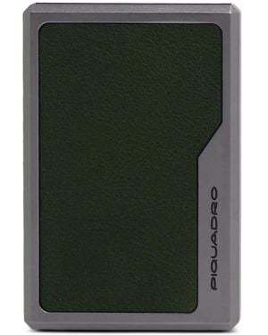 Piquadro Magsafe Pop-Up Card Holder - Green