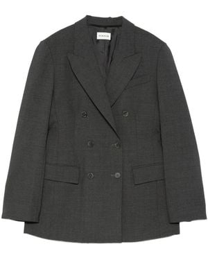 P.A.R.O.S.H. Double-Breasted Blazer - Grey