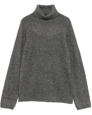 P.A.R.O.S.H. Roll-Neck Knitted Sweater - Gray