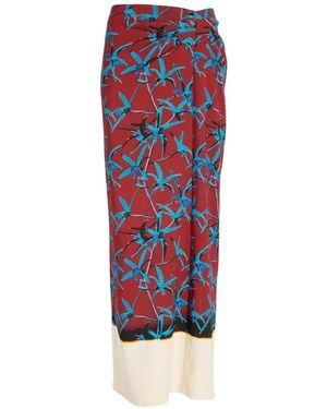 Proenza Schouler Anais Skirt - Red