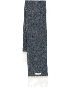 Jacquemus Fringed Scarf - Blue