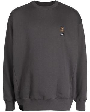 Izzue Felpa Con Applicazione - Grigio