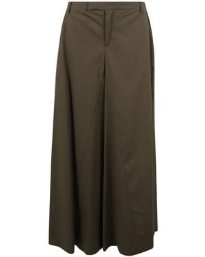 FEDERICA TOSI Wide-Leg Trousers - Green