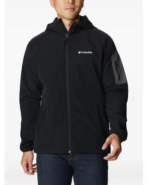 Columbia Zip-Front Hoodie - Blue