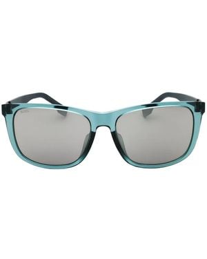 BOSS Rectangle-Frame Sunglasses - Gray