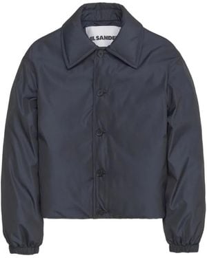 Jil Sander Veste À Coupe Légère - Blue