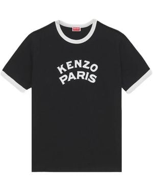 KENZO Paris Emblem T-Shirt - Black