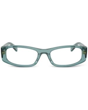 Vogue Rectangle-Frame Glasses - Blue