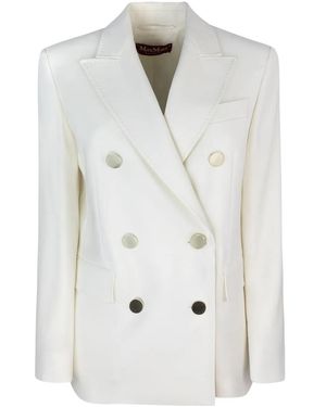 Max Mara ダブルジャケット - ホワイト
